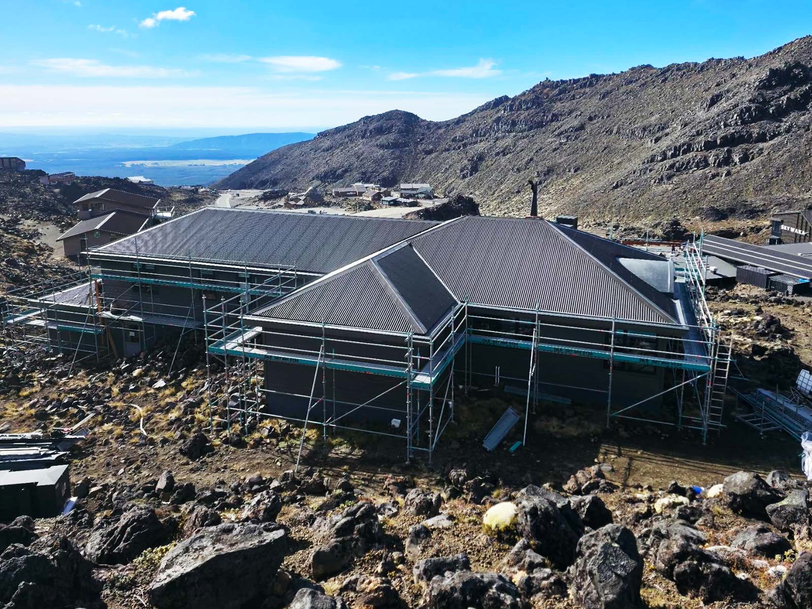 Tongariro Ski Club Re-roof nz